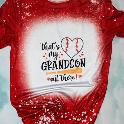 That's My Grandson Out There Svg, Baseball Grandma Svg, Mother's Day ...