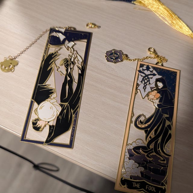 Tarot Card: the Fool | LOTM | Mr Fool | Enamel Bookmark / Charm