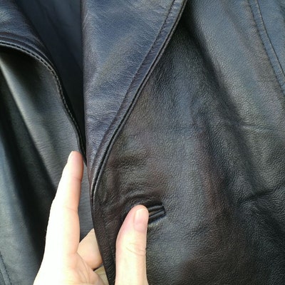Mens Genuine Black Hoodie Sheepskin Leather Jacket - Etsy