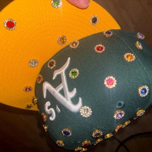 Jewled Rhinestone fitted hat