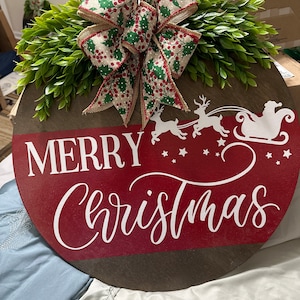 Front Door Decor Funny Door Sign Welcome Just Kidding Please Go Home ...