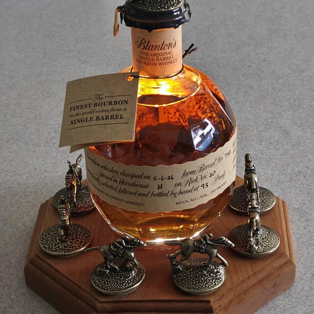 Blanton's Bourbon Complete Set of 8 Bottle Stoppers - Etsy