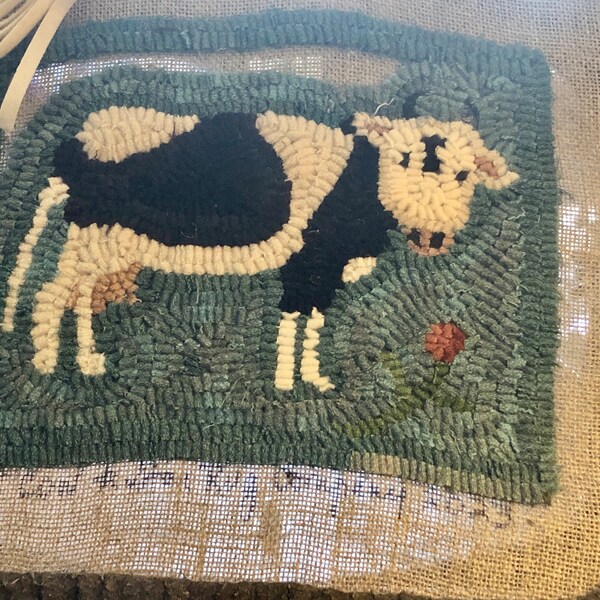 Star Rug Company ~ Antique Cow - Small ~ Rug Hooking Pattern - Etsy