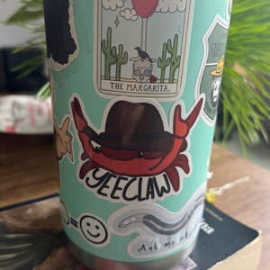 Yeeclaw Sticker Laptop Sticker Water Bottle Stickers Journal Sticker ...