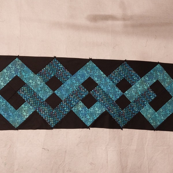 PDF Pattern for Interlocking Squares Table Runner, DIGITAL Pattern - Etsy