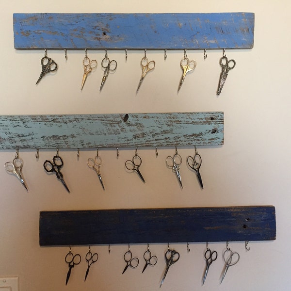 Beach Key Rack Key Holder Beach, Rustic Home Decor, Beach Decor, Coastal Decor, Rustic ...