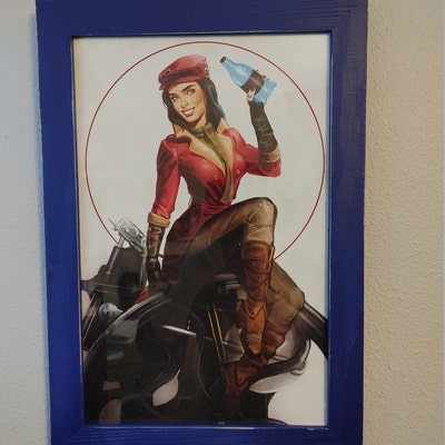 Fallout 4 Piper Wright Nuka Cola Pinup Art Print 11x17 Inch Open
