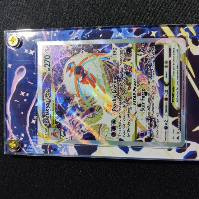 Deoxys VSTAR GG46/GG70 - Pokmon Extended Artwork Display Case - Etsy Deoxys VSTAR GG46/GG70 - Pokmon Extended Artwork Display Case - Etsy