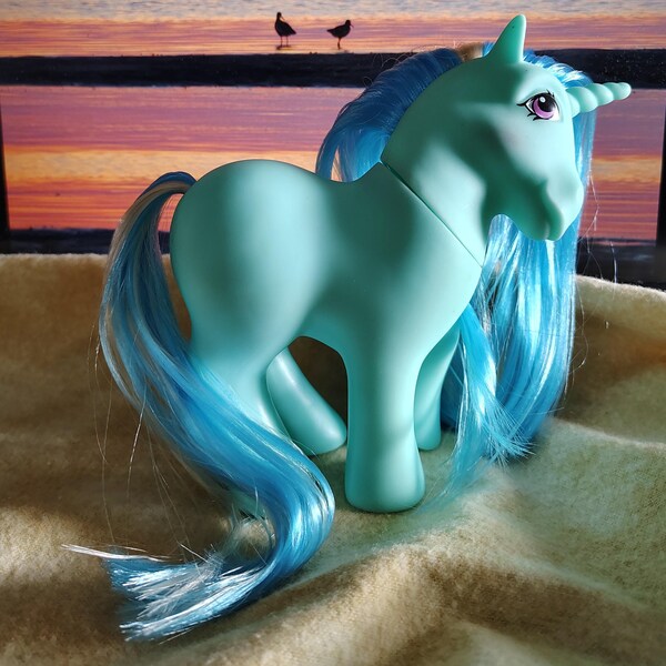Mlp G1 Rearing HQG1C Sparkle Rearing Unicorn Pink Hair BLANK G1 Pony Classic Style ...