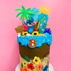 Printable Hawaiian Inspired Cake &amp; Cupcake Topper-digital Download ...