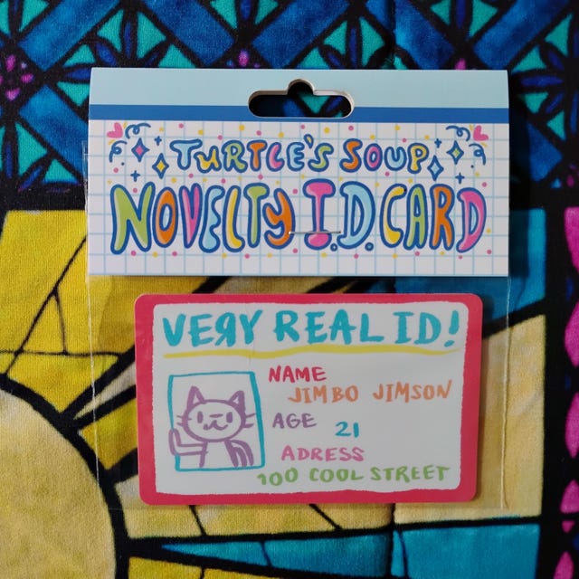 Funny Fake Driver's License: Novelty Parody ID Card - Etsy