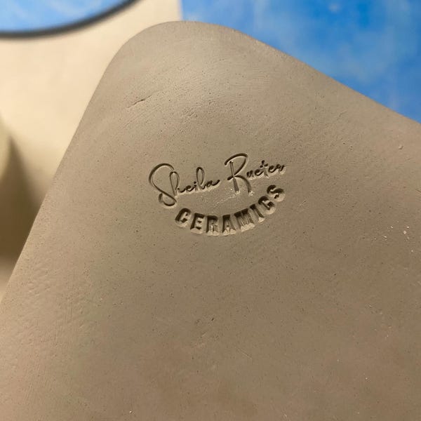 thumbnail image 2 of Personalzed Clay Stamp, Custom Pottery Stamp, Ceramc Stamp, Stamp For 2 of 13