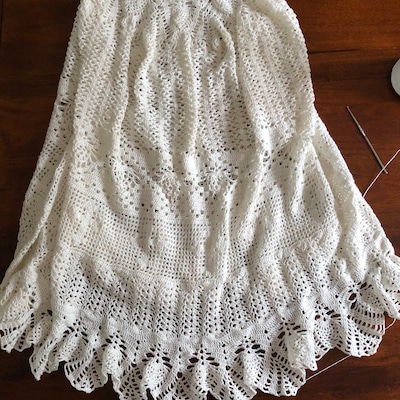 Crochet Gown Princess Gracelyn Christening Pattern Crochet - Etsy
