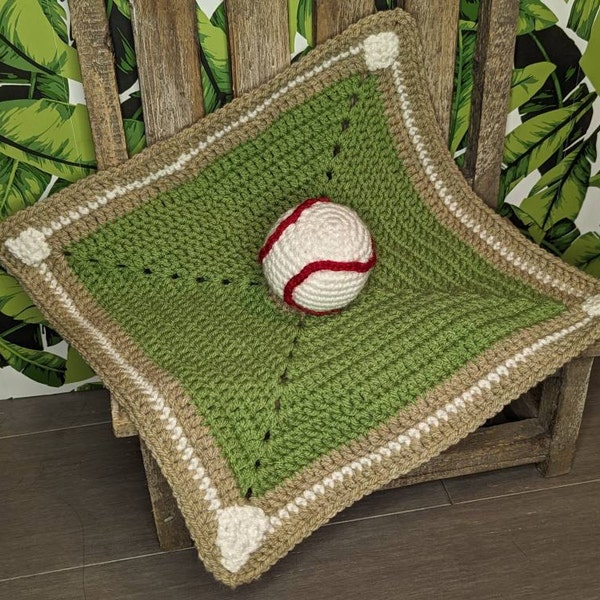Baseball Diamond Lovey and Mini Baseball PATTERNS ONLY* - Etsy
