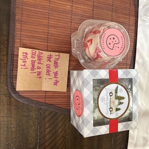 Lira added a photo of their purchase