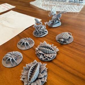 Giant Shark Miniature for D&amp;d/pathfinder 4 Points - Etsy
