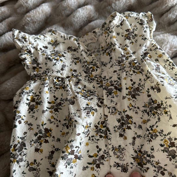 Knit Hoodie Newborn Overall Set main image 1