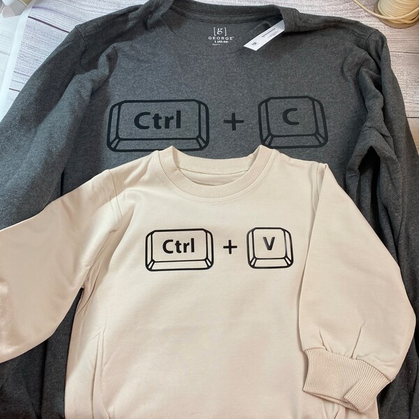 Copy Paste - Twins - Control C, Control V Digital File for Cricut or ...