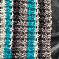 CROCHET PATTERN Crochet Me A River Throw - Make to Any Size - PDF ...