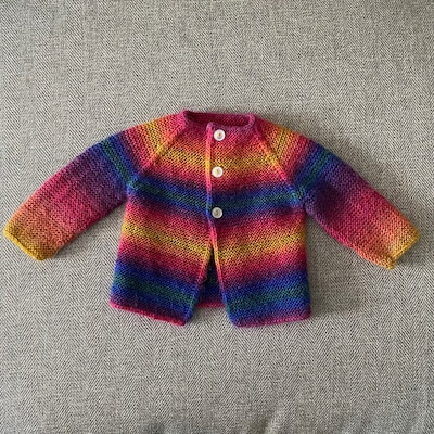 Cedarwood Baby Cardigan Knitting Pattern Top Down Cardigan Baby ...