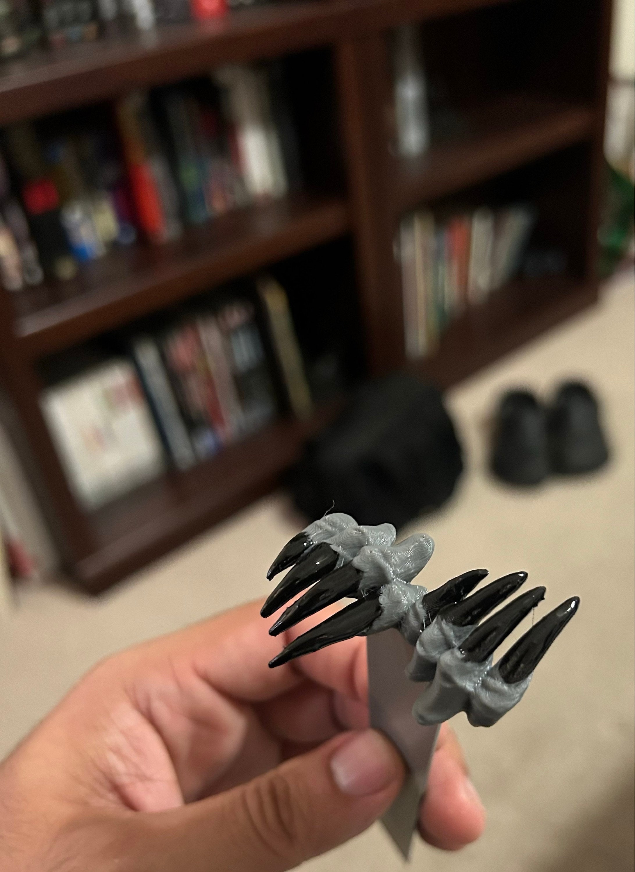Scary Claws Bookmark