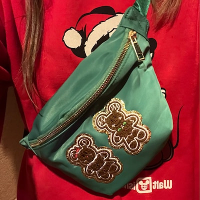 Mickey/minnie Christmas Fanny Pack - Etsy