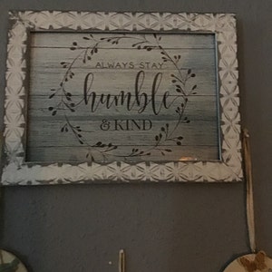 Buffalo Check Farmhouse Signs Black White Distressed - Etsy