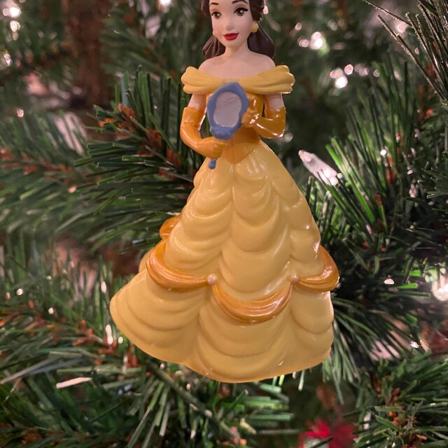 Bellel エンブレム オーナメント Beauty and the Beast Princess Belle Christmas Ornament From Disney