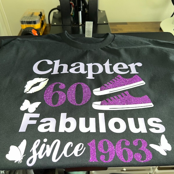 Chapter 60 Fabulous Since 1963 Svg, 60th Birthday Svg, Chapter 60 Svg ...