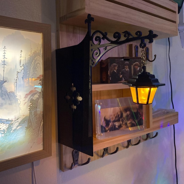 Library Lantern – Mini Bookshelf Lamp, Fantastic Shelf Decor, Warm and ...