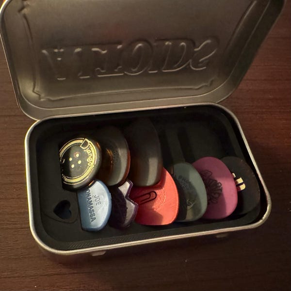 Altoids Guitar Pick Case - 3D Printed, Tin Optional (picks Not Included ...