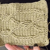 CROCHET PATTERN Aran Green Cables Blanket Make to Any Size PDF Download ...