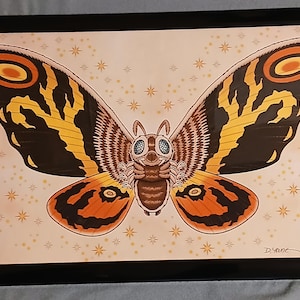 絵画 Moth Girl #003 Moth Girl - メルカリ
