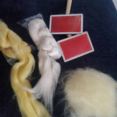 8 Colors Needle Felting Wool Roving - 55g Balls For DIY Crafts, Sewing & Trimming (100% Wool)
