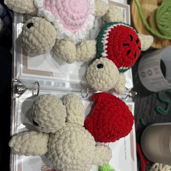 Crochet Turtle Removeable Shell Crochet Fruit Turtle Removable Shell Pattern Part 1 Beginner Friendly ...