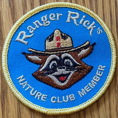 Ranger Rick's Nature Club Embroidered Patch, Outdoor Club - Etsy