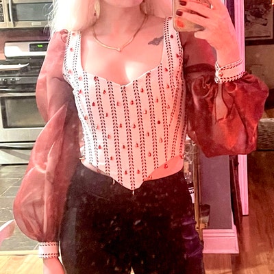 Cottagecore Corset Top