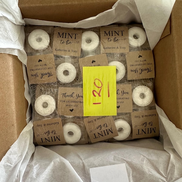 100 Mint to Be Wedding Favors Life Savers Mints for Guest Personalized ...