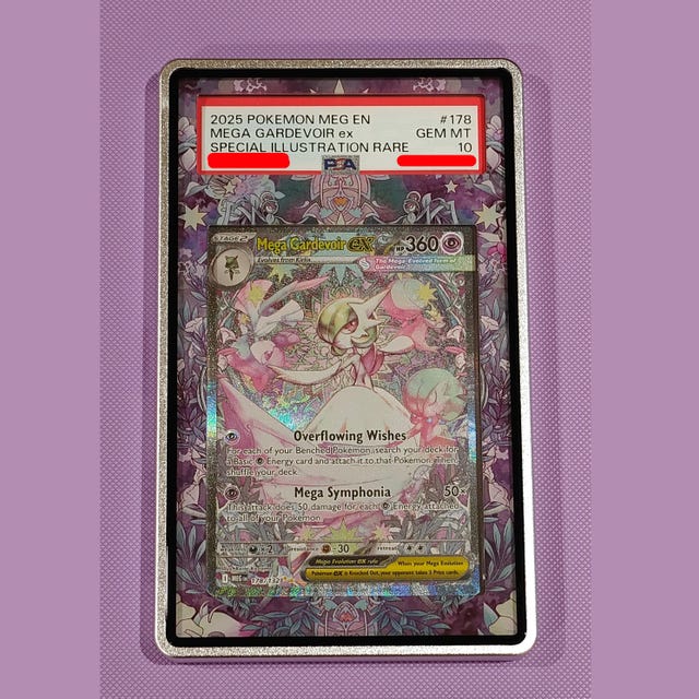 メガサーナイト ex sar/sir カスタムポケモンカード グレーデッド