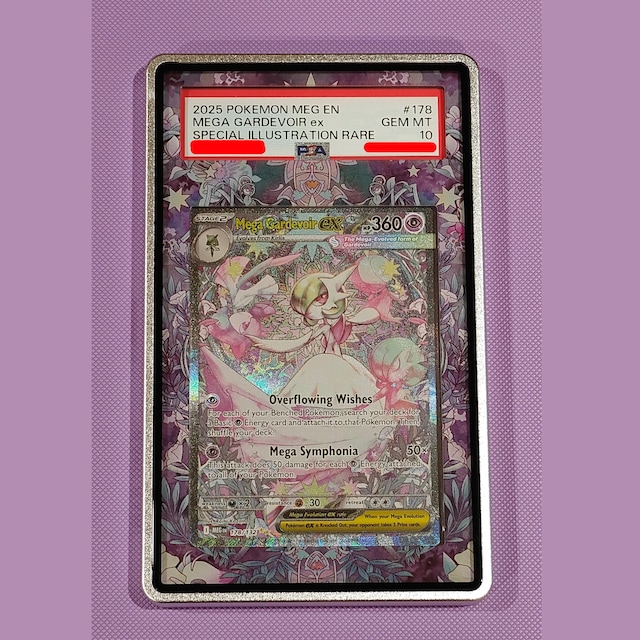 mega gardevoir ex sar/sir custom pokémon card display frame case Dragon Shield Standard Matte Dual Art Card Sleeves Flesh and Blood Upr