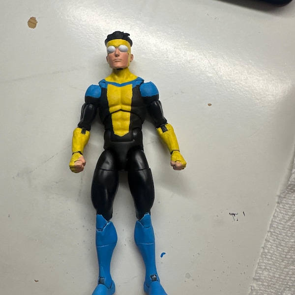 Invincible Custom Head 1/12 Scale Unpainted Marvel Legends Mafex Ct ...