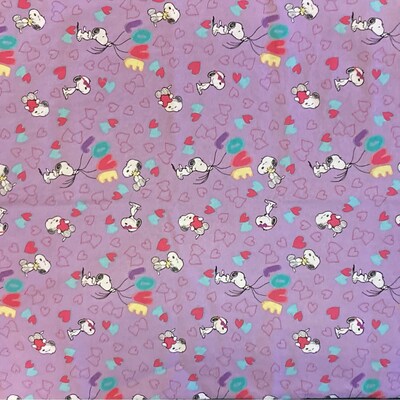 SNOOPY COMIC Strip FABRIC Sold by the Half Yard - Etsy
