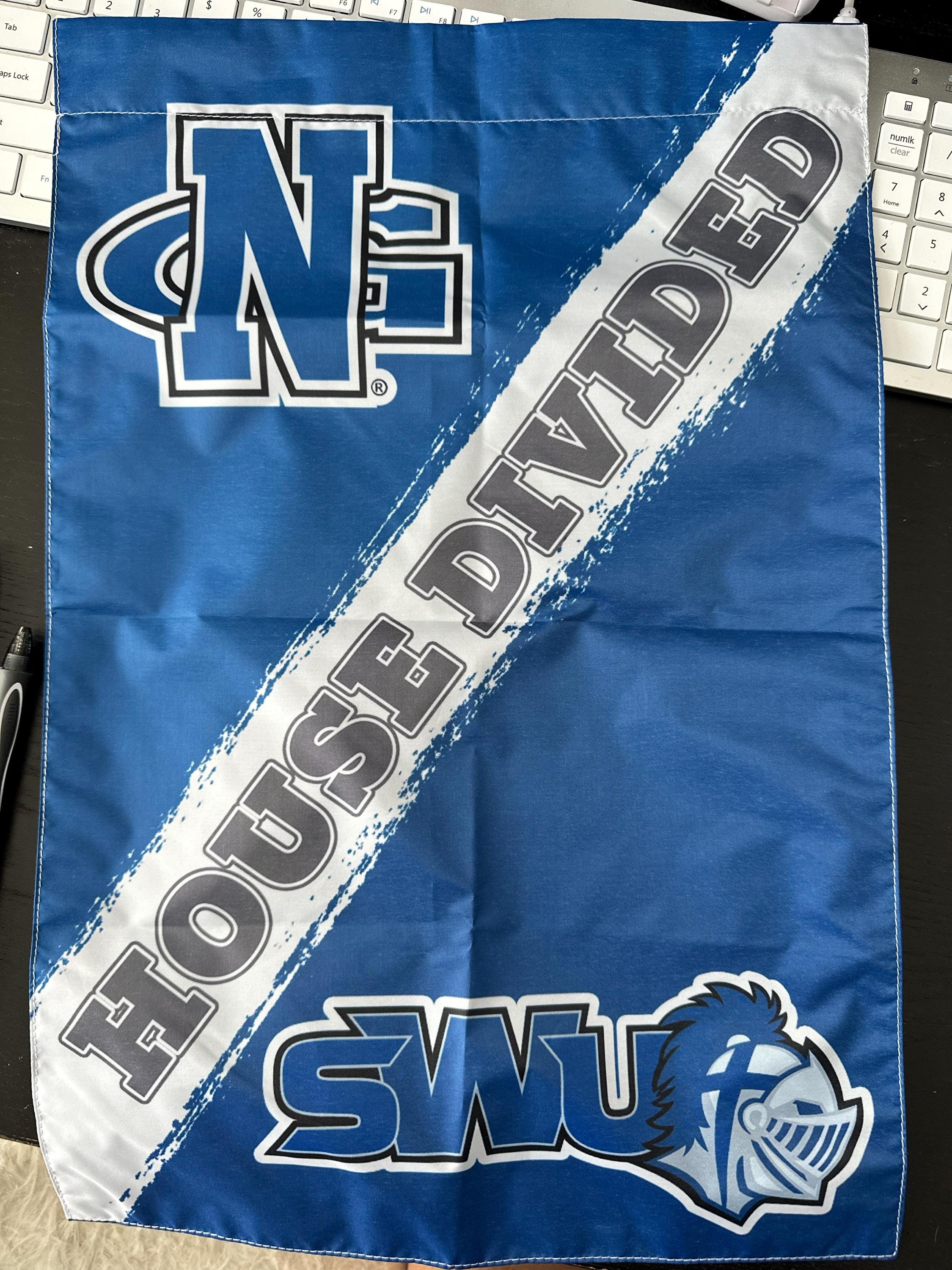 Custom House Divided Flag, Custom Flag, House Divided Flag, Flag, Country Flag, School Flag, Flag UL2S18