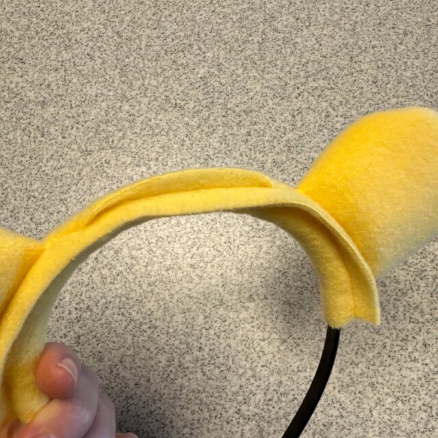 Diadema De Orejas De Oso Amarillo – Accesorio De Peluche Para Disfraces De Navidad, Halloween Y Fiestas