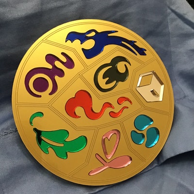 Pokemon Shield Galar Badge Set Double-sided Medallion - Etsy
