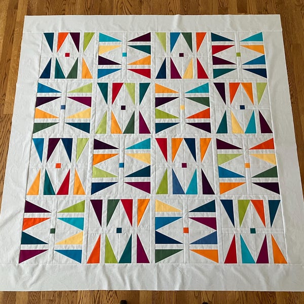 Grow Wild Modern Quilt Pattern | Digital Sewing Instructions | Beginner ...