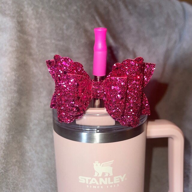 Pink Kitty Straw Topper – littlelattes