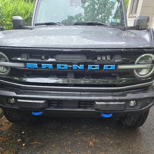 Tow Hook Covers Fit For Ford Bronco 2021-2024, Front Jamaica