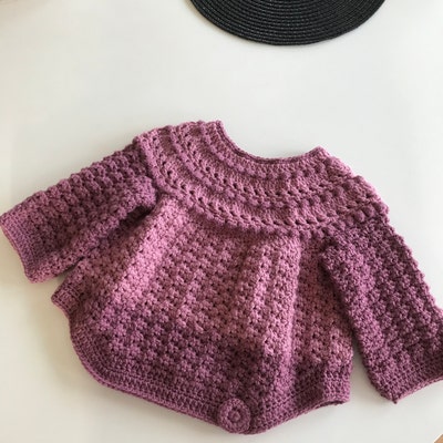 Crochet PATTERN Jasmine Sweater child Sizes 1-2y up to - Etsy