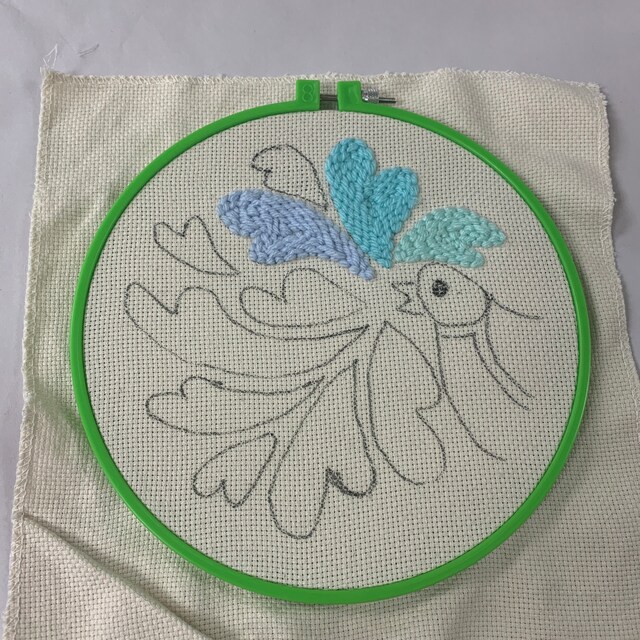 Punch needle designs supplies kits and by kussenandkiss